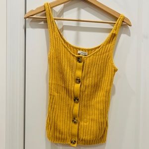 Knit tank top